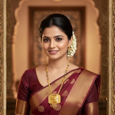 Gold plated  Mangal sutra  With Meena work  30 inch size Gold plated chains ke sath