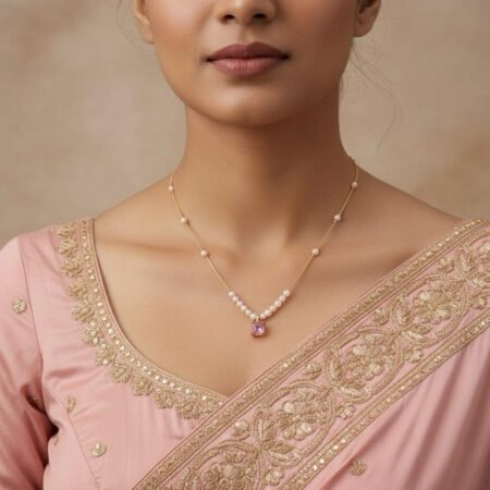 Saubhagya Glow American Diamond Mangal Sutra