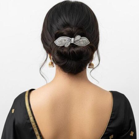 Midnight Silver Stone Backclip