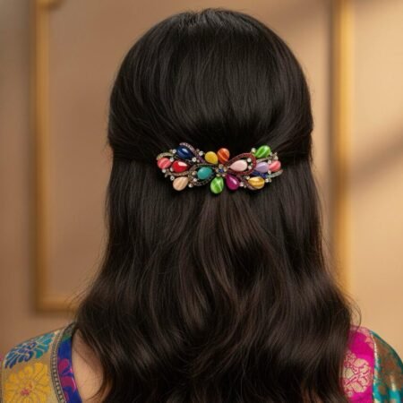 Rangoli Luxe Stone Backclip