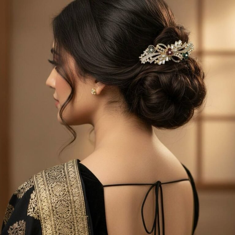 Golden Grace Stone Backclip