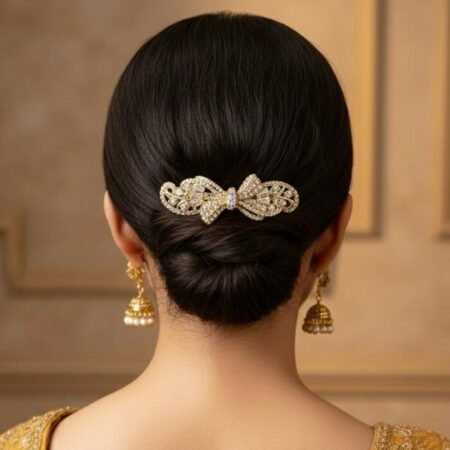 Golden Shine Stone Backclip