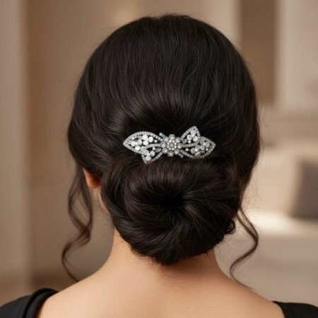 Shadow Silver Stone Backclip