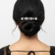 Black Italian Sheet Back Clip – Imported Designer Hair Accessory
