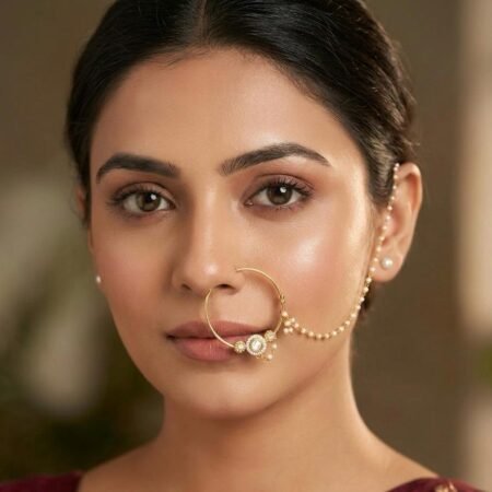 Noor Adi Stone Bridal Nath
