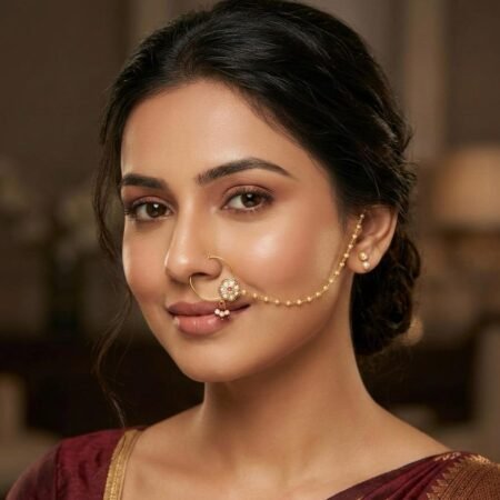 Noor Adi Stone Bridal Nath