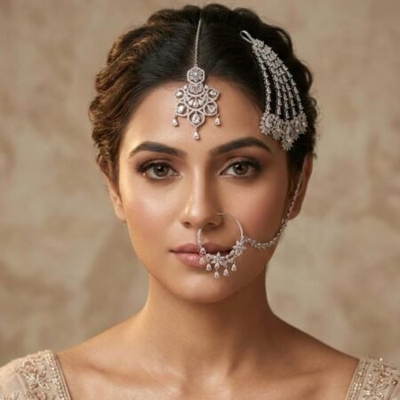 American Diamond Jewellery Set