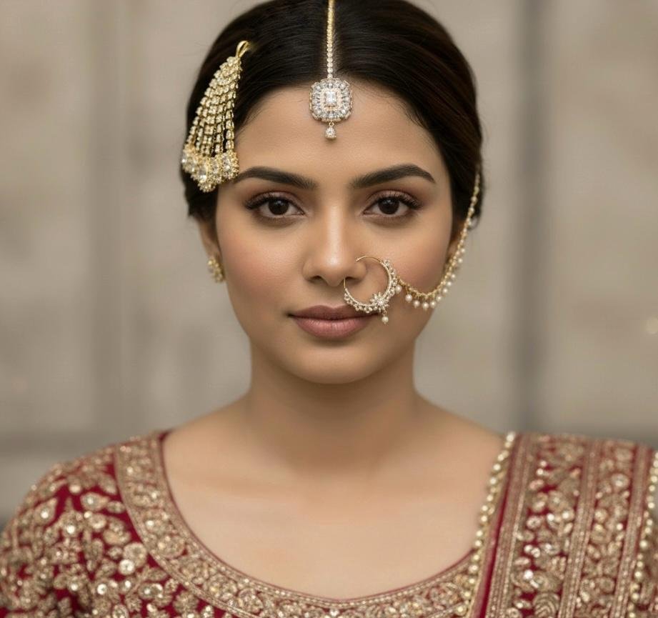 American Diamond Jewellery Set