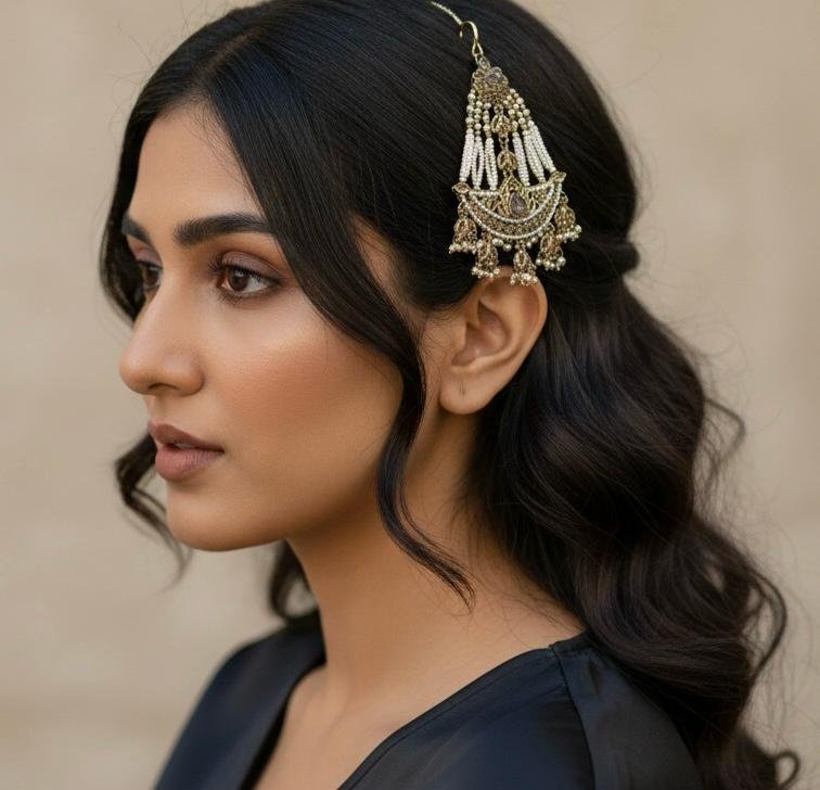 Antique Passa with Pearl Work