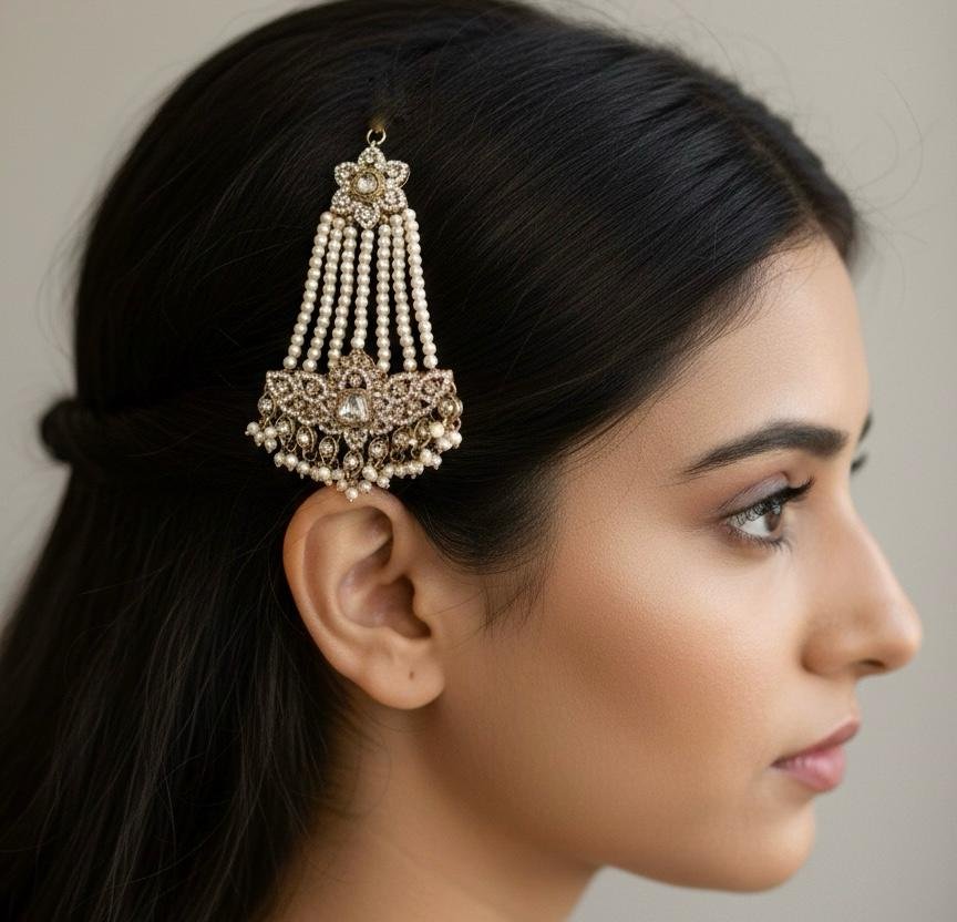 Antique Passa with Pearl Work