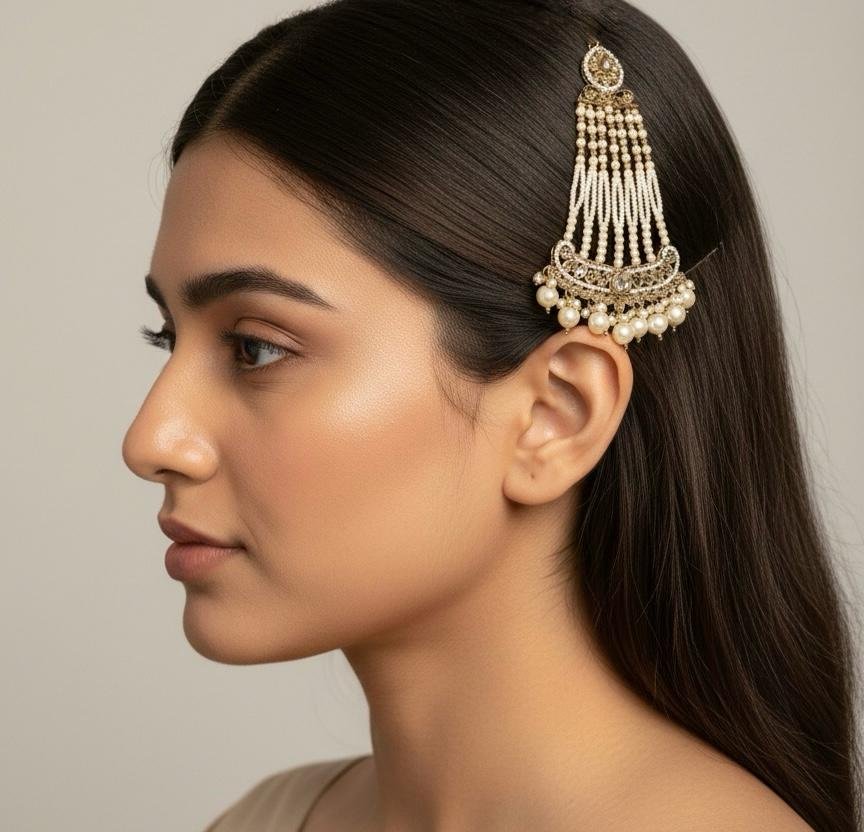 Antique Passa with Pearl Work