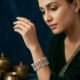 Zeyra Pearl & American Diamond Statement Cuff